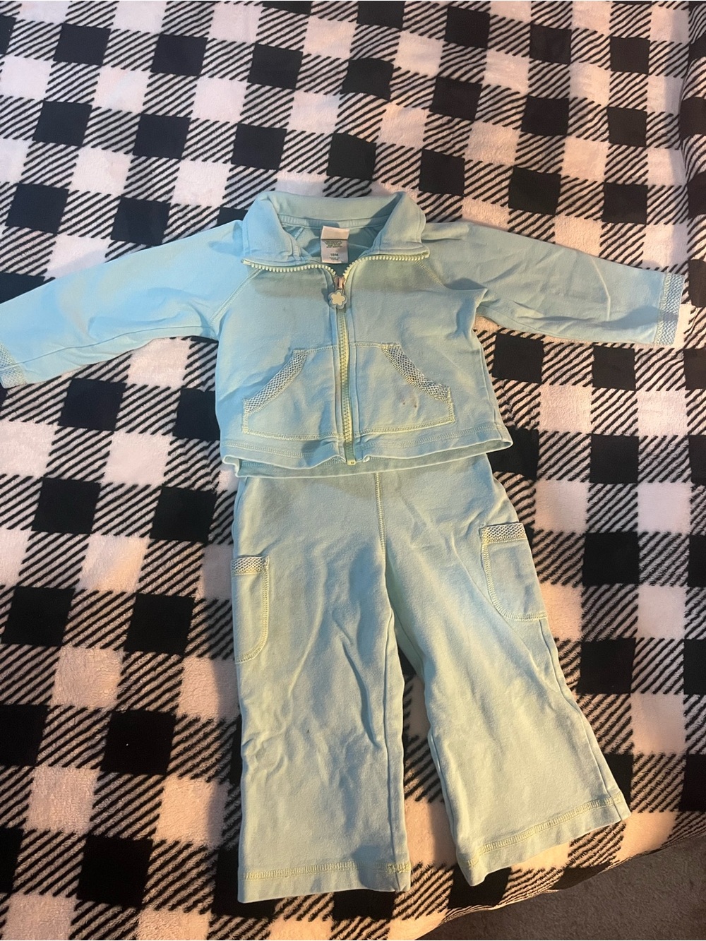 Circo discontinued vintage Light Blue Kids Matching Set